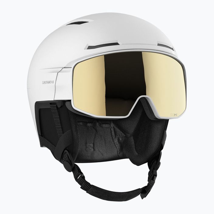 Lyžařská helma Salomon Driver Pro Sigma S3 bílá L47011800 10