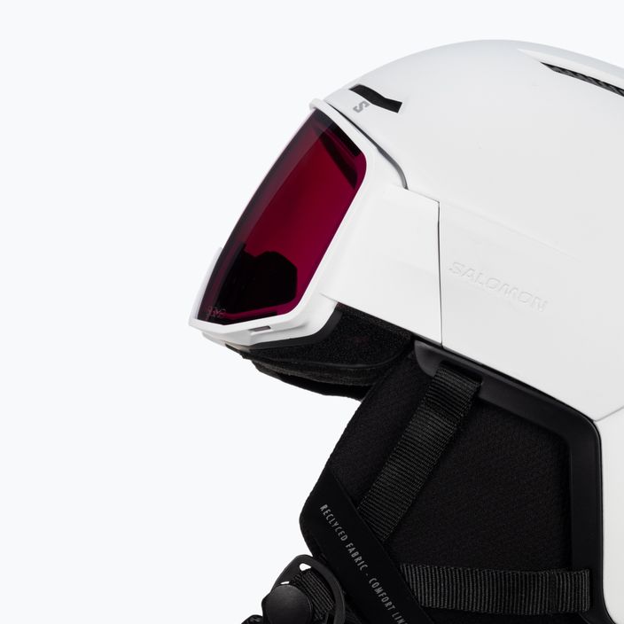Lyžařská helma Salomon Driver Pro Sigma S3 bílá L47011800 6