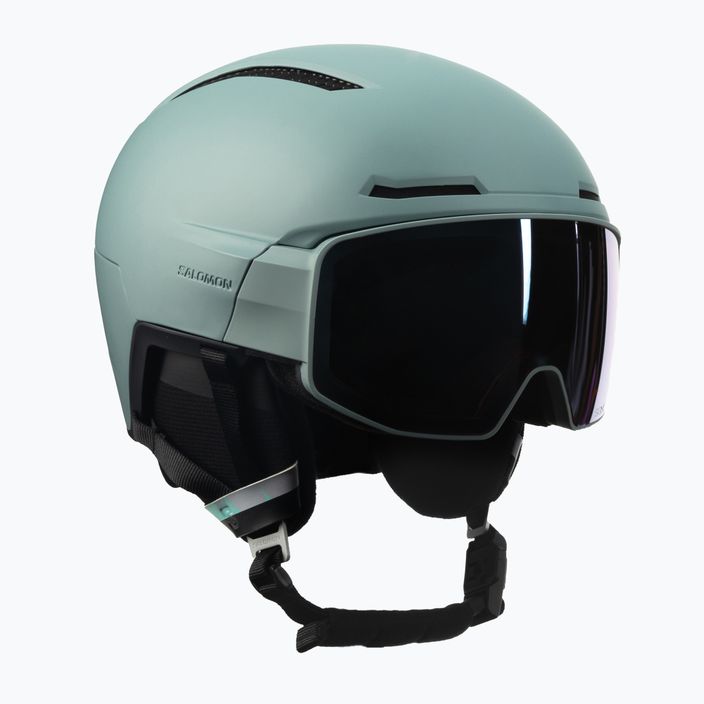 Salomon Driver Prime Sigma Plus+el S1/S2 šedá lyžařská helma L47011200