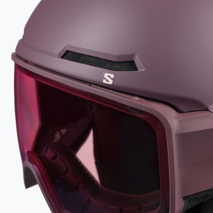 Lyžařská helma Salomon Driver Pro Sigma S1 fialová L47012000 10