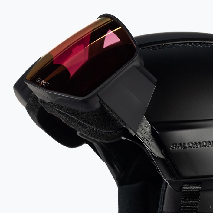 Salomon Driver Prime Sigma Plus+el S2/S2 lyžařská helma černá L47010900 6