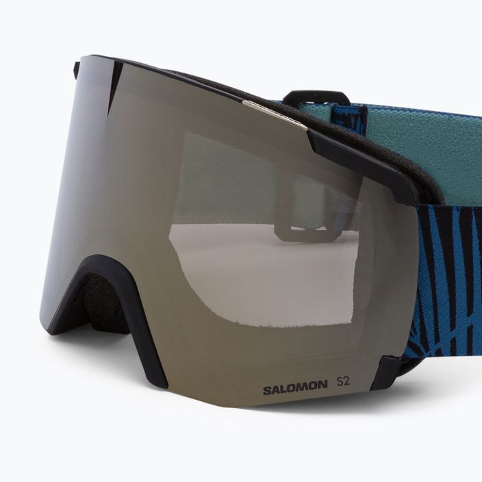 Lyžařské brýle Salomon S/View Access S2 Black/Flash Gold L47003300 5