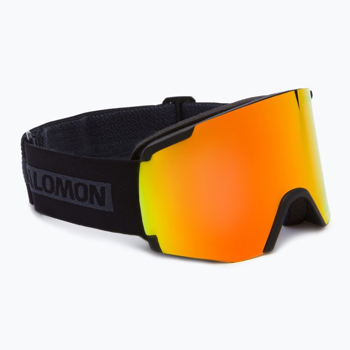 Lyžařské brýle Salomon S/View S2 Black/Mid Red L47006300