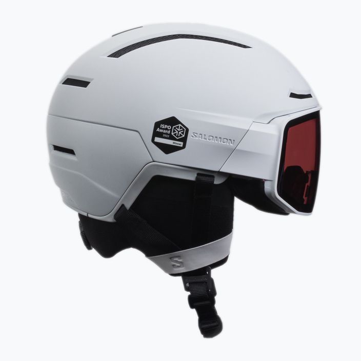 Lyžařská helma Salomon Driver Prime Sigma Plus+el S1/S2 bílá L47011000 4