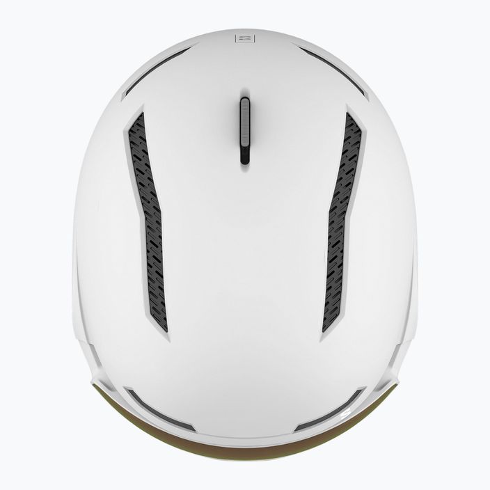 Lyžařská helma Salomon Driver Prime Sigma Plus+el S1/S2 bílá L47011000 11