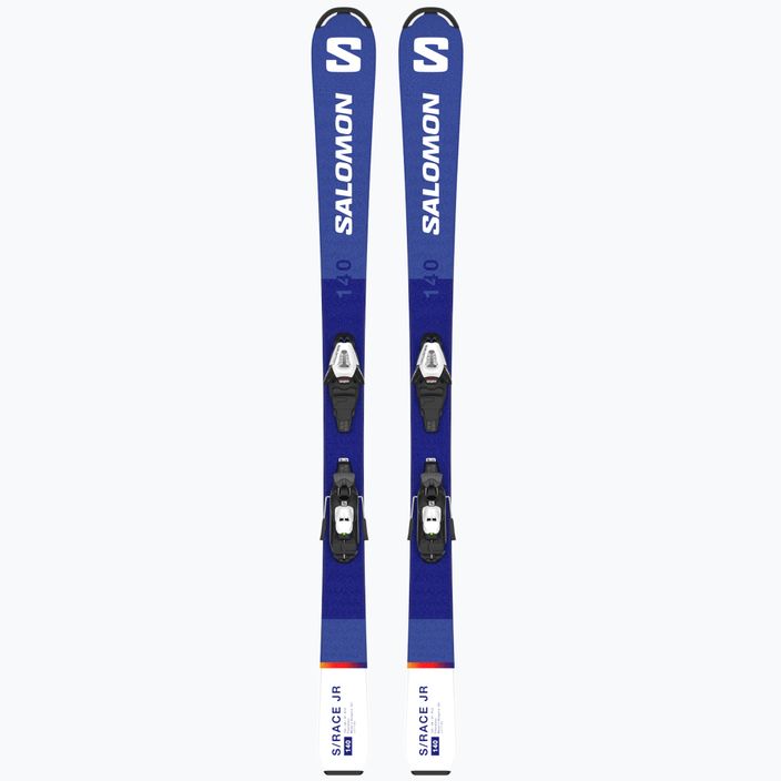Dětské sjezdové lyže Salomon S Race Jr. + C5 blue L47042100 10