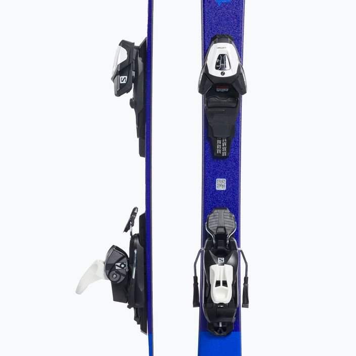 Dětské sjezdové lyže Salomon S Race MT Jr. + L6 modrá L47041900 5