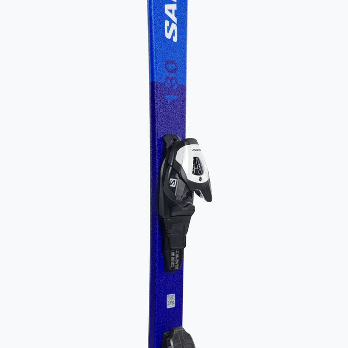 Dětské sjezdové lyže Salomon S Race MT Jr. + L6 modrá L47041900 6