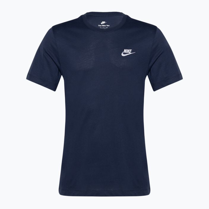 Pánské tričko Nike Sportswear Club black midnight navy/white