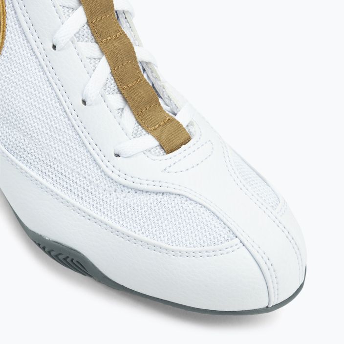 Boxerská obuv Nike Machomai bílo-zlatá 321819-170 7