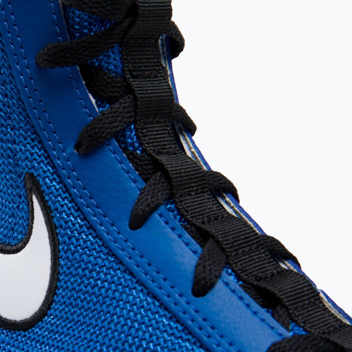 Boxerské boty Nike Machomai Team modré NI-321819-410 11