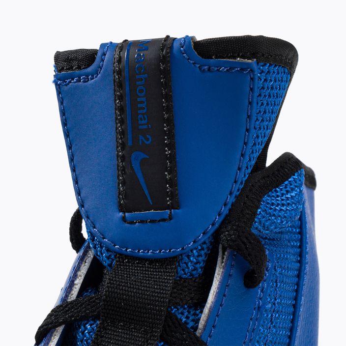 Boxerské boty Nike Machomai Team modré NI-321819-410 15