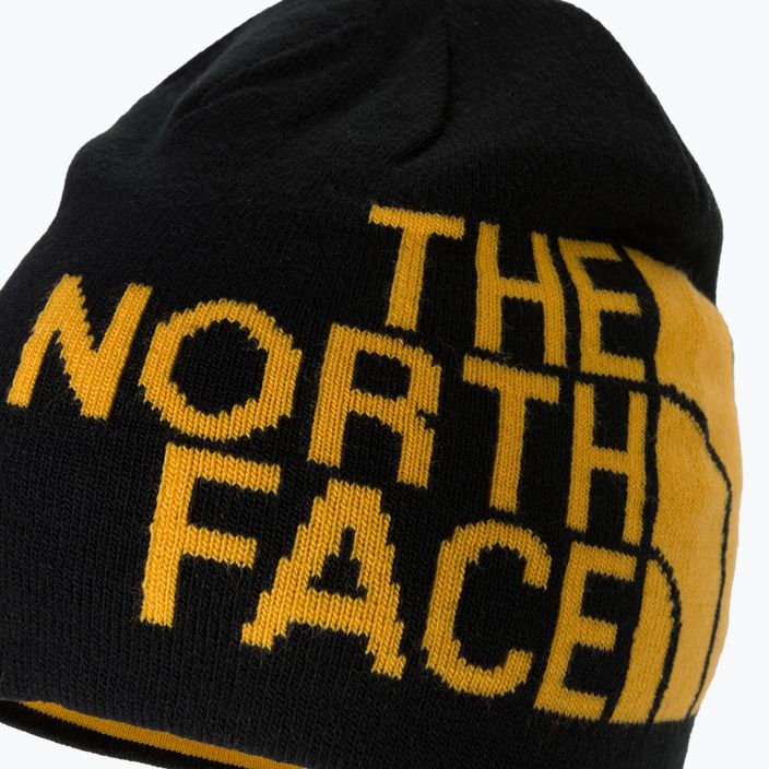 Zimní čepice The North Face Reversible Tnf Banner černo-žlutá NF00AKNDAGG1 3