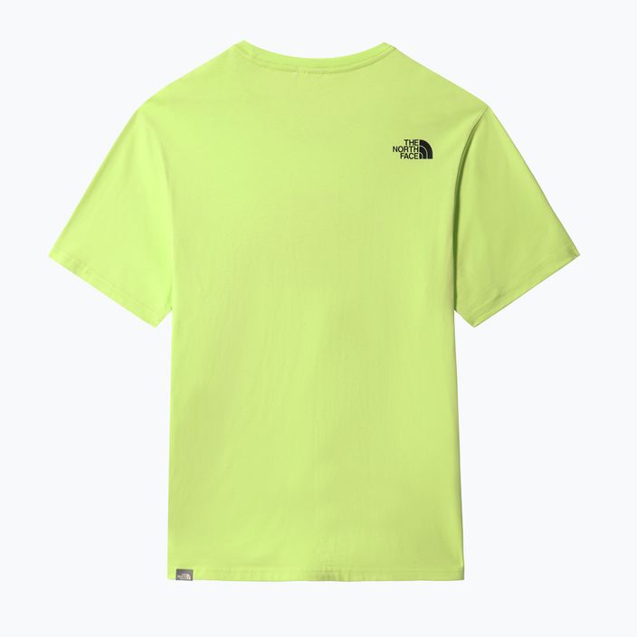 Pánské trekingové tričko The North Face Easy zelené NF0A2TX3HDD1 9