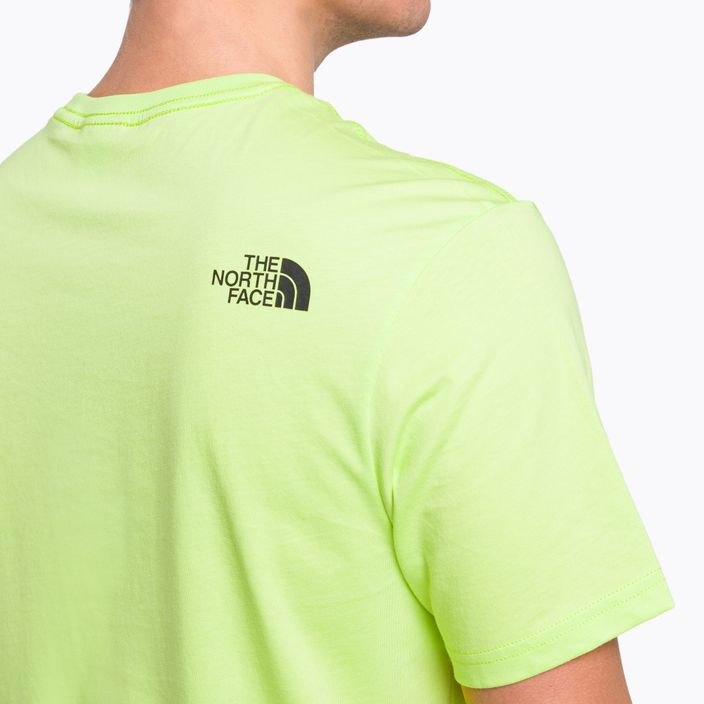 Pánské trekingové tričko The North Face Easy zelené NF0A2TX3HDD1 6