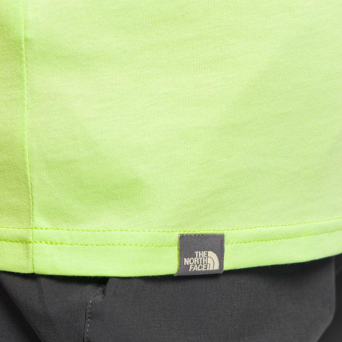 Pánské trekingové tričko The North Face Easy zelené NF0A2TX3HDD1 7