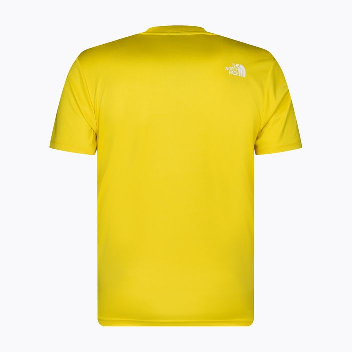 Pánské tréninkové tričko The North Face Reaxion Easy žluté NF0A4CDV7601 9