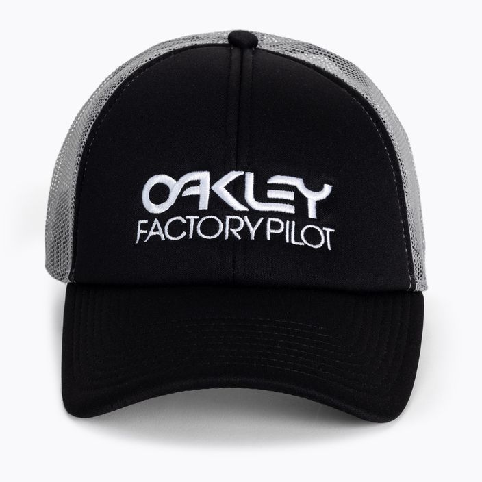 Pánská baseballová čepice Oakley Factory Pilot Trucker černá FOS900510 4