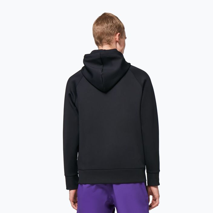 Oakley pánská snowboardová mikina Sierra DWR Fleece Hoody 2.0 černá FOA402382 4