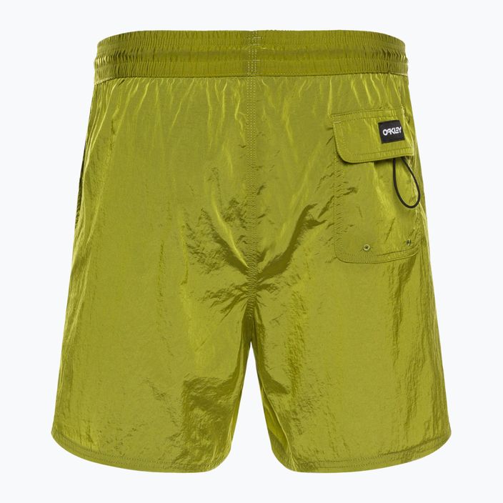 Pánské plavecké šortky Oakley All Day B1B 16' žluté FOA403014 2