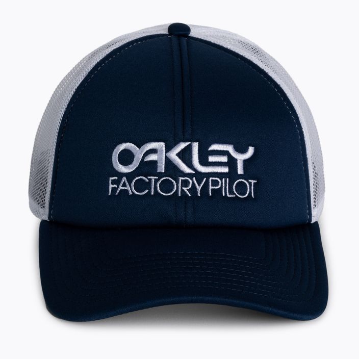 Pánská baseballová čepice Oakley Factory Pilot Trucker modrá FOS900510 4