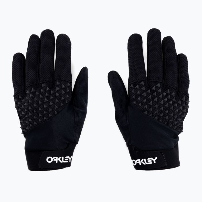 Oakley Drop In MTB pánské cyklistické rukavice černé FOS900874 3