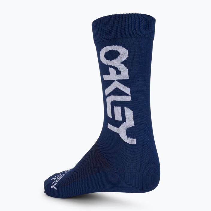 Oakley Factory Pilot MTB pánské cyklistické ponožky modré FOS900880 2