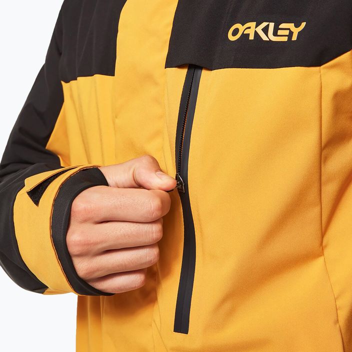 Oakley TNP TBT Insulated pánská snowboardová bunda žlutá FOA403653 4
