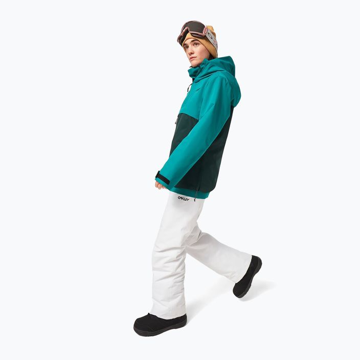 Oakley Holly Anorak dámská snowboardová bunda zelená FOA500124 3