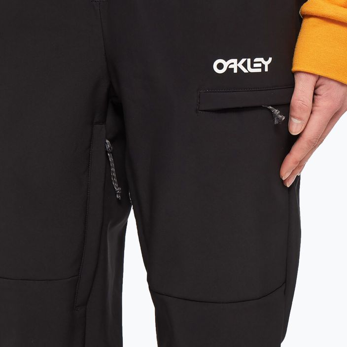Dámské snowboardové kalhoty Oakley TC Dharma Softshell Bib Black FOA500279 3