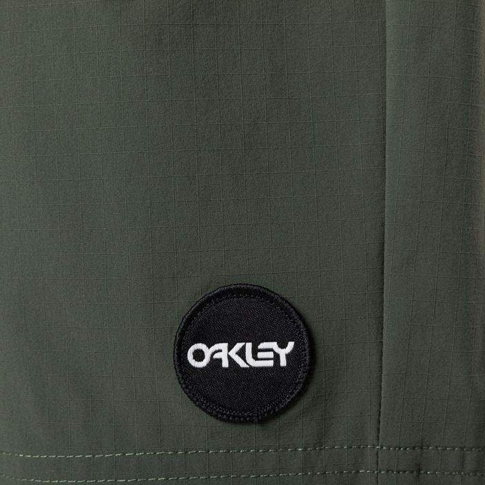 Pánské plavecké šortky Oakley Oneblock 18" hnědé FOA40430186L 3