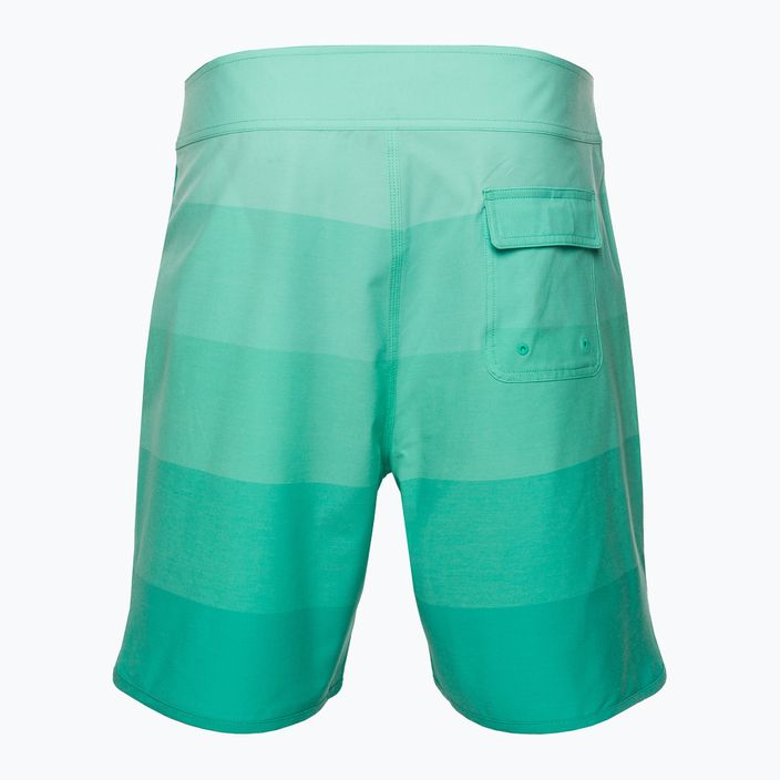 Pánské plavecké šortky Oakley Retro Mark 19" zelené FOA4043047GR 2