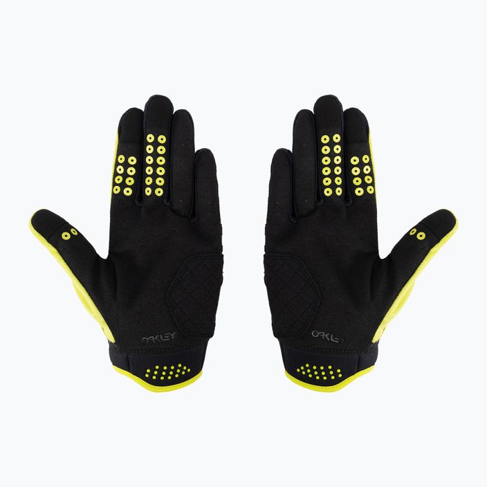 Cyklistické rukavice Oakley Switchback Mtb černo-žlute FOS900879 2