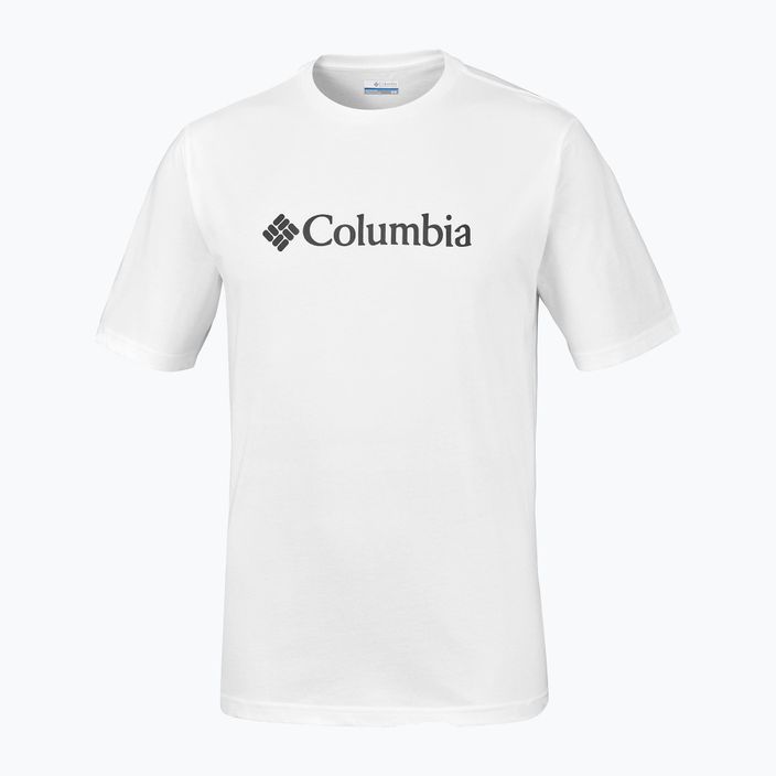 Pánské trekingové tričko  Columbia CSC Basic Logo bílé 1680053100 6
