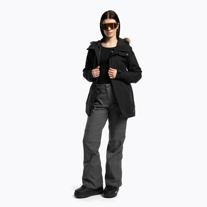 Dámské snowboardové kalhoty Volcom Grace Stretch šedé H1352204-DGR 2