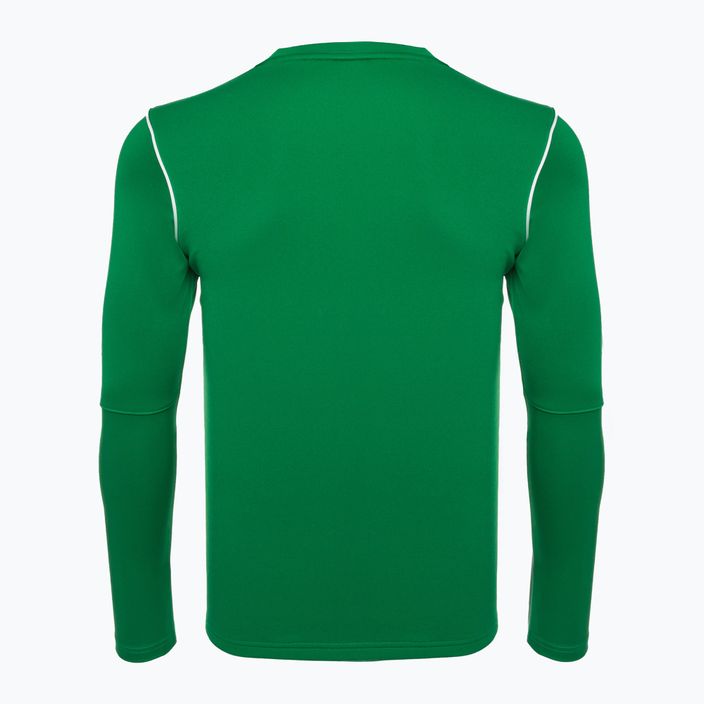 Pánské fotbalové tričko longsleeve   Nike Dri-FIT Park 20 Crew pine green/white 2