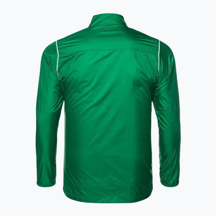 Pánská fotbalová bunda Nike Park 20 Rain Jacket pine green/white/white 2