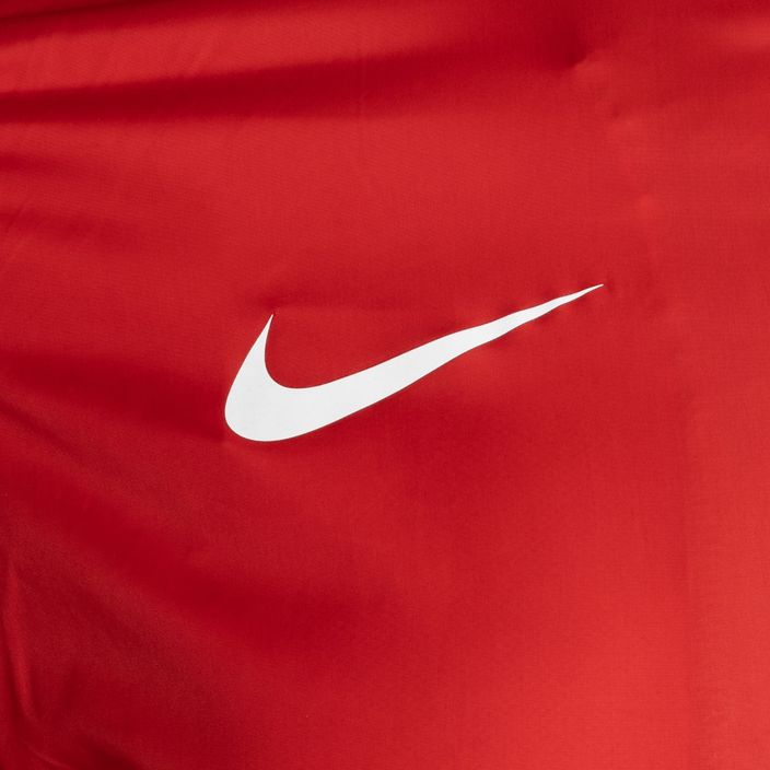 Pánská fotbalová bunda Nike Park 20 Rain Jacket univerzitní červená/bílá/bílá 3