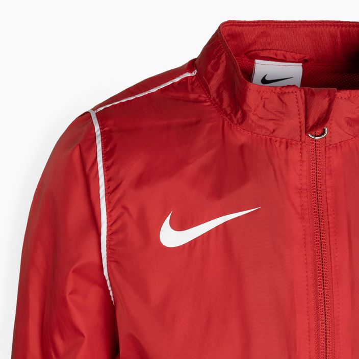Dětská fotbalová bunda  Nike Park 20 Rain Jacket university red/white/white 3