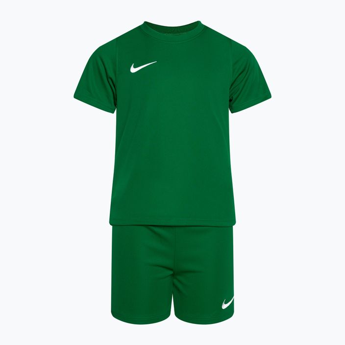 Dětská fotbalová souprava  Nike Dri-FIT Park Little Kids pine green/pine green/white 2