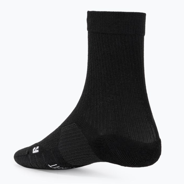 Tenisové ponožky Nike Court Multiplier Cushioned Crew 2pairs black/black 2