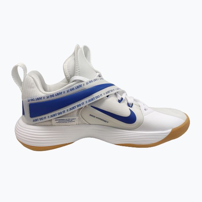 Volejbalová obuv Nike React Hyperset white/game royal 8