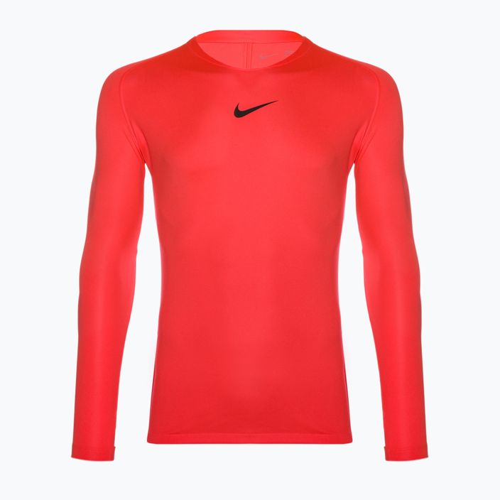 Pánské termo tričko longsleeve  Nike Dri-FIT Park First Layer LS bright crimson/black