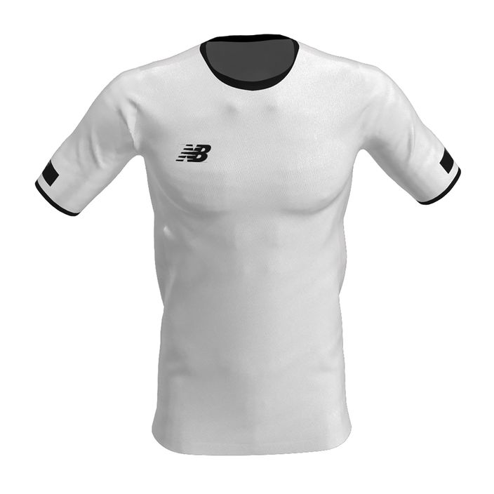 Pánský fotbalový dres New Balance Turf bílý NBEMT9018 2