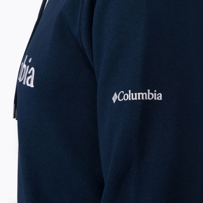 Pánská trekingová mikina Columbia CSC Basic Logo II v tmavě modré barvě 1681664 9