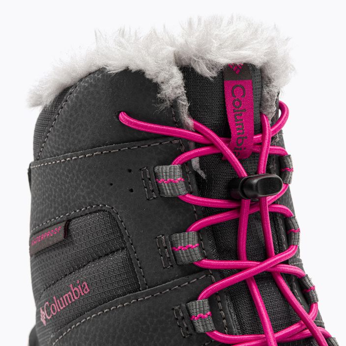 Dětské sněhule Columbia Rope Tow III WP Girl dark grey/haute pink 8