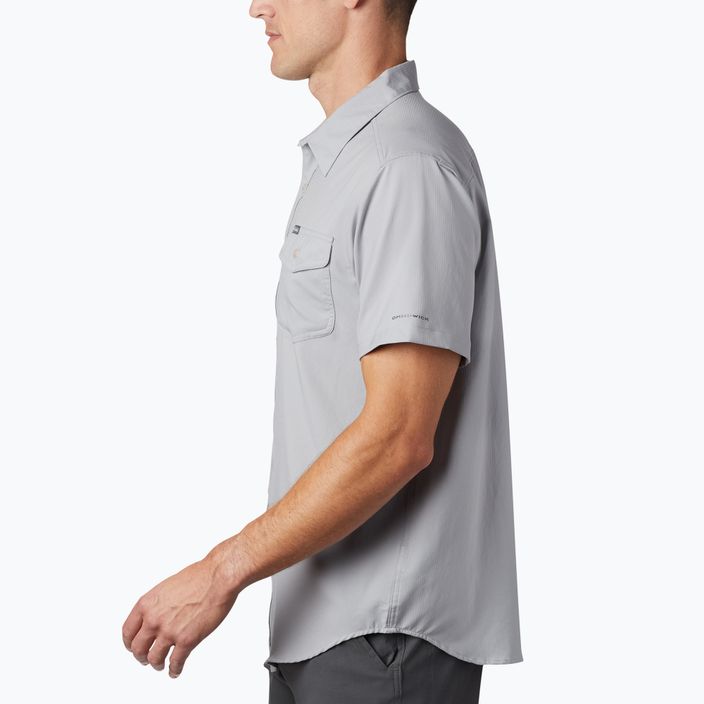 Columbia Utilizer II Solid pánské tričko columbia grey 3