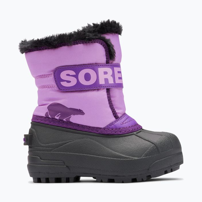 Dětské sněhule Sorel Snow Commander gumdrop/purple violet 7