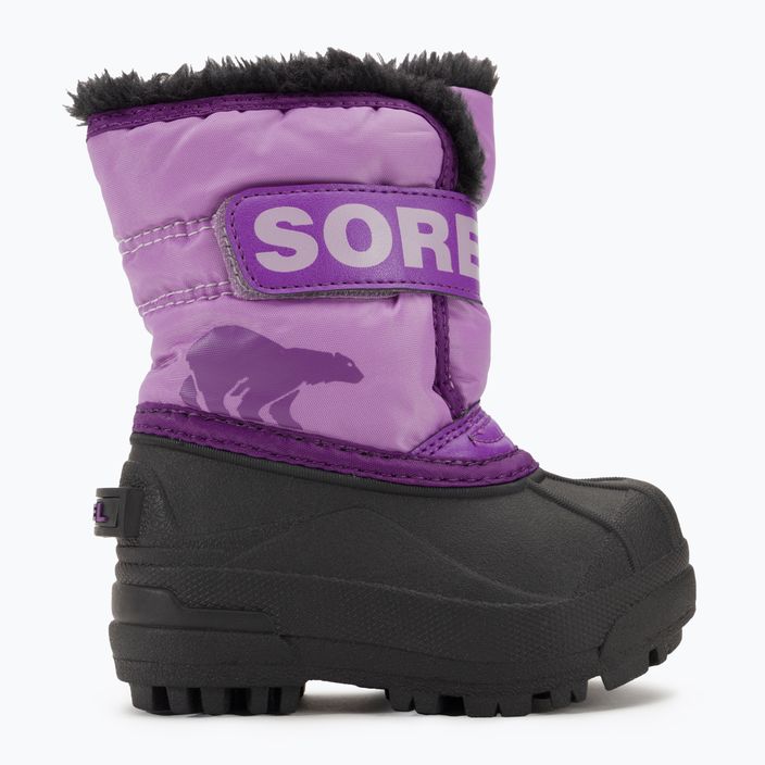Dětské sněhule Sorel Snow Commander gumdrop/purple violet 2