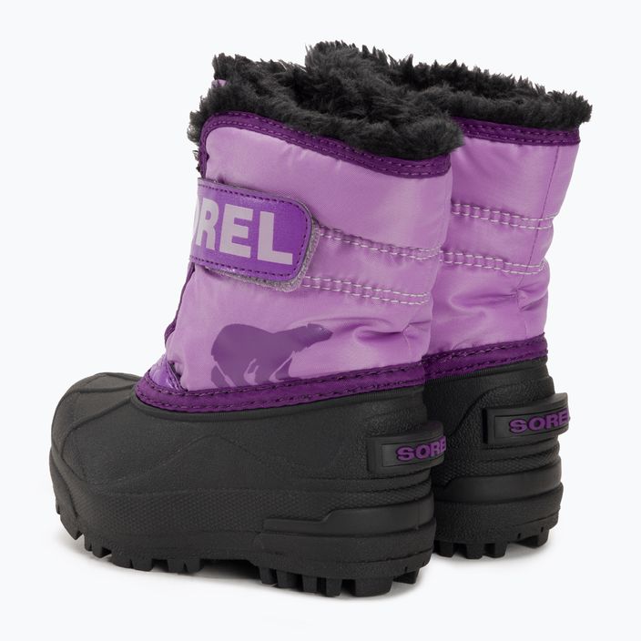 Dětské sněhule Sorel Snow Commander gumdrop/purple violet 3